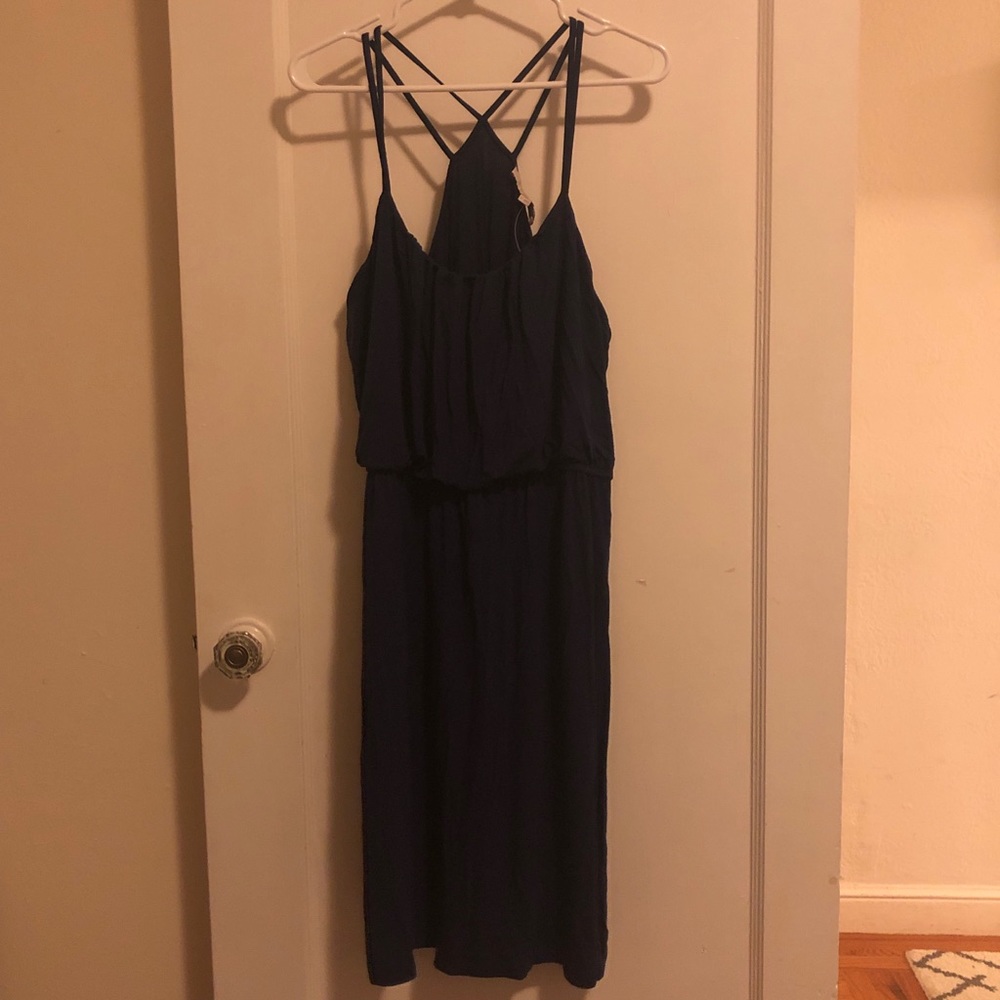 NWT Bluish purple strapped sundress
